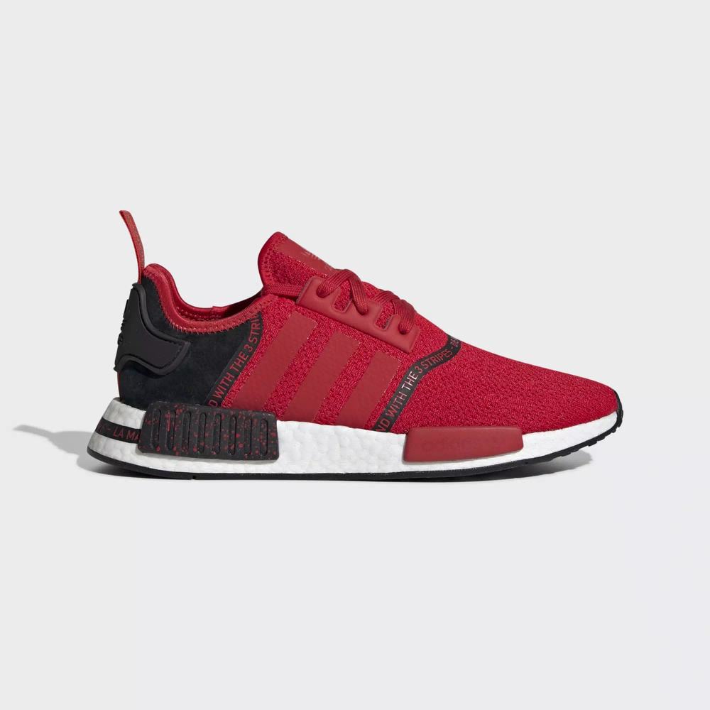 Adidas NMD R1 Tenis Rojos Para Hombre (MX-92043)